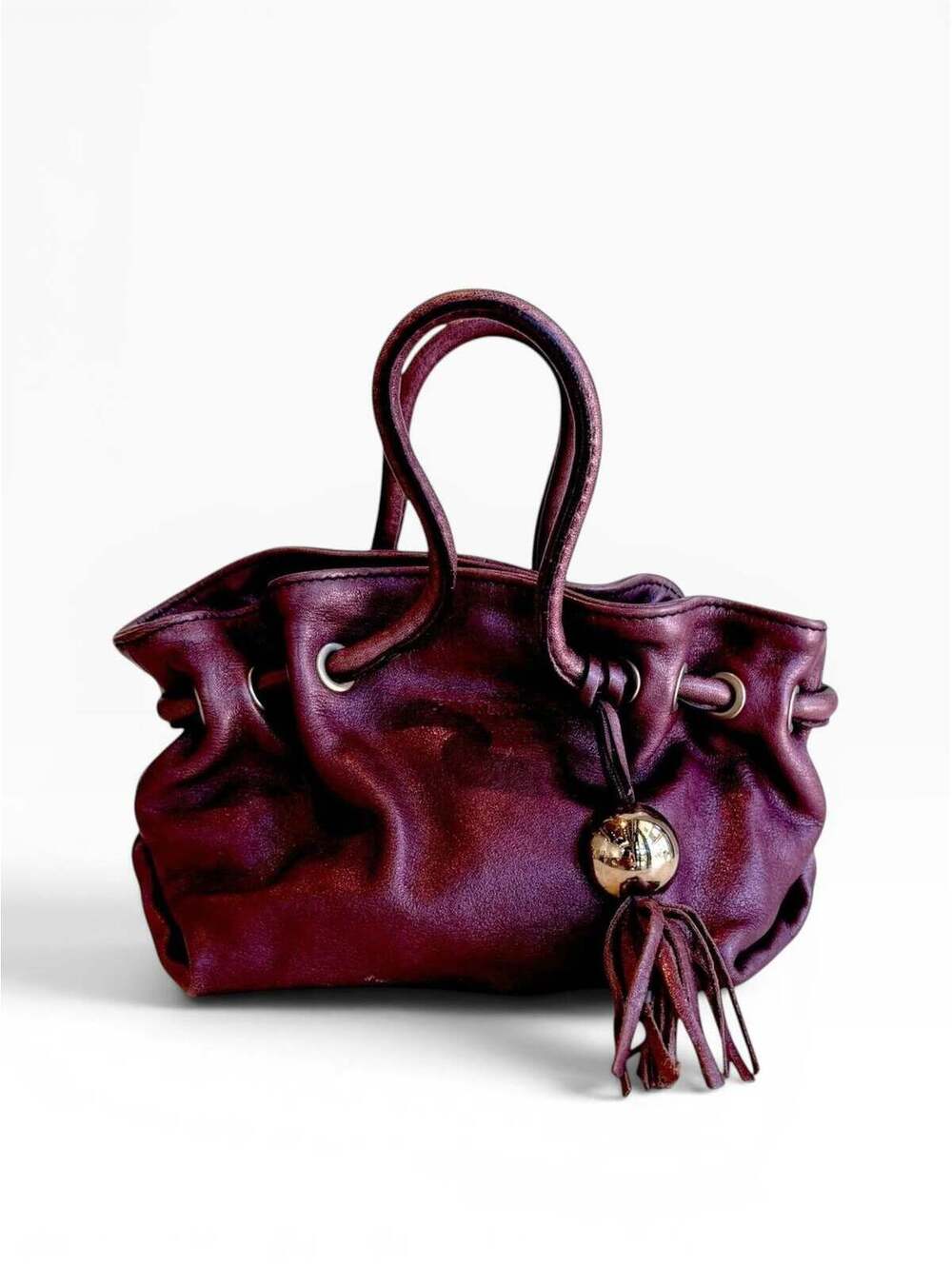 Furla Mini Carmen Bag in Garnet